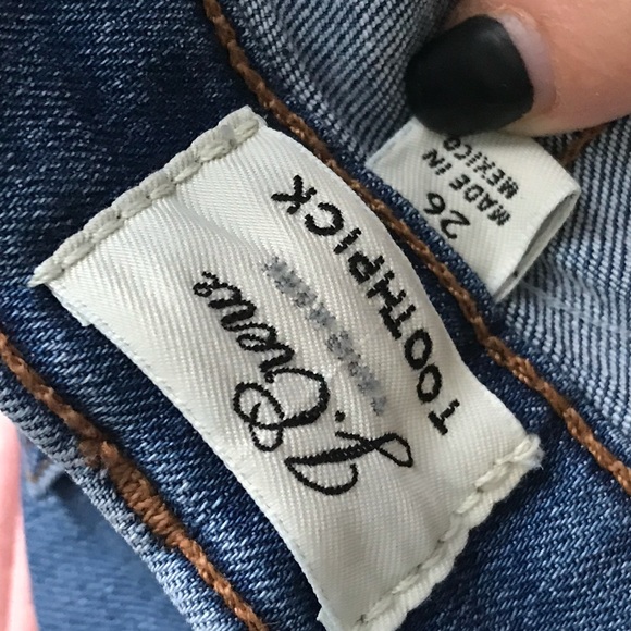 J Crew blue skinny jeans - Picture 2 of 2